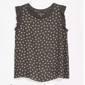 Loft Size S Rib Trim Mixed Media Shell